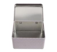 JOINPAYA Scatola da Cucito Portatile in Metallo con Coperchio Ribaltabile, Mini Scatola di Latta Compatta per Fili e Aghi, Organizer Salvaspazio per Articoli da Cucito e Accessori