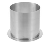 JOINPAYA Scivolo per Rifiuti da Banco Passacavo Rotondo in Acciaio Inox, Contenitore Integrato per Cucina, Superficie Resistente a Graffi e Manutenzione Semplice