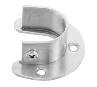 JOINPAYA Sedile Appendiabiti Aperto Bastoni Per Tende Portacanne Per Armadio in Legno Asta Di Supporto a Pavimento Retrattile Nastro Per Aste Per Tende Silver Acciaio Inossidabile