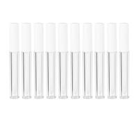 JOINPAYA Set 10 Pezzi Contenitori per Lip Gloss Vuoti 2,5ml in Abs e As, Tubetti per Cosmetici Pratici e Comodi, per Viaggio e Uso Quotidiano