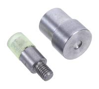 JOINPAYA Set 2 Stampi Manuali per Rivetti a Doppia Testa 6Mm Pressa Manuale per Installazione Rivetti a Pressione Strumento per Cucito Borse Scarpe e Cappelli