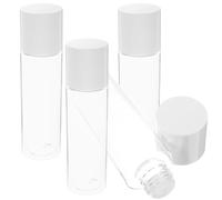 JOINPAYA Set 4 Flaconi da Viaggio Ricaricabili 120ml, Bottiglie da Viaggio a Tenuta Stagna per Cosmetici, Contenitori Portatili per Lozione e Articoli da Toeletta, per Viaggi, Campeggio