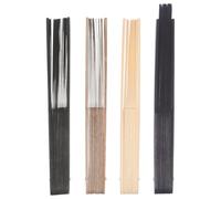 JOINPAYA Set 4 Pezzi Nervature di bambù per Ventaglio Pieghevole, Struttura Senza Cuciture in Stile Antico Elegante, per Danza e Decorazioni Casa