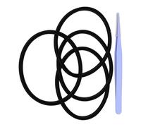 JOINPAYA Set 5 Pezzi Anelli di Tenuta in Silicone per Borracce 16-20oz con Pinzetta, Guarnizioni Elastiche Sostitutive per Tazze Isolate, Accessori Sigillanti per Uso Viaggio e Quotidiano