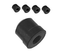 JOINPAYA Set 5 Pezzi Coperture per Trombone in Gomma Nero Design Slip-on e Vestibilità Sicura per Accessori di Riparazione Strumenti a Fiato