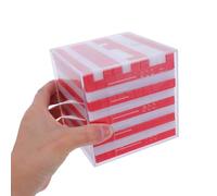 JOINPAYA Set Blocchi Base Dieci in Plastica per - Cubi Manipolativi Matematici per Apprendimento Precoce Unità di Volume e Conteggio Strumento Didattico per Scuola Materna e Asilo