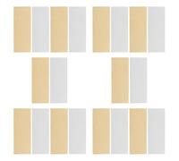 JOINPAYA Set da 10 Paia Strisce di Zinco e Rame 5x2 Cm per Esperimenti di Galvanica e Batterie di Frutta, Anodi in Lamiera di Metallo per Kit Scientifici Educativi