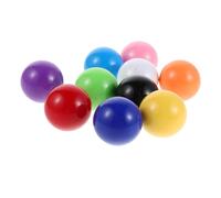 JOINPAYA Set da 10 Palline da Bocce di Ricambio da 30 Mm 10 Colori, Pallino per Gioco delle Bocce in Giardino, Spiaggia e Feste, e Adulti, Facile da Trasportare e Finitura Liscia