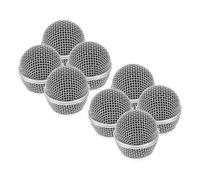 JOINPAYA Set Da 8 Pezzi Griglia Di Ricambio in Metallo Per Microfono Schiuma Interna, Copertura Sostitutiva Per Testina Microfono Per Prestazioni Durature e Uso Professionale