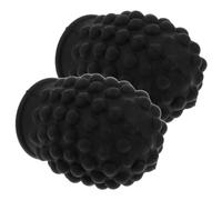 JOINPAYA Set Di 2 Punte in Silicone Per Bacchette Per Esercitarsi in Silenzio Con Cuscinetti Smorzanti Per La Riduzione Del Rumore E
