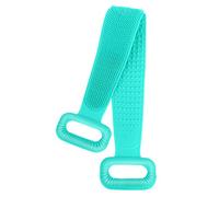 JOINPAYA Spazzola Massaggiante per Bagno in Silicone 76 Cm Verde, Asciugamano da Doccia Esfoliante Cinturino per Pulizia Profonda della Schiena del Corpo
