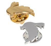 JOINPAYA Spilla a Forma di Colomba della Pace in Lega Set da 2 Pezzi Oro e Argento Distintivo Simbolo di Giustizia per Donne Accessorio Versatile per Abbigliamento Quotidiano e Eventi