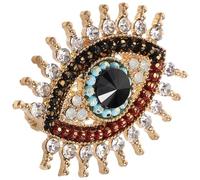 JOINPAYA Spilla alla Moda in Lega Strass Occhio del Diavolo, Accessorio Decorativo per Cappotti e Zaini, Elegante Pin per Donne e Ragazze, per Compleanni e Uso Quotidiano