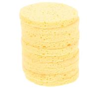 JOINPAYA Spugne in Cellulosa 10 Pezzi per Pulizia Viso Profonda e Peeling, Spugne Morbide e Riutilizzabili per Viaggio e Uso Quotidiano