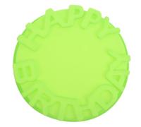 JOINPAYA Stampo in Silicone per Torta di Buon Compleanno, Antiaderente e Resistente Alte Temperature, Design Rotondo per Dolci e Pane, per Feste e Cottura Creativa