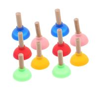 JOINPAYA Stantuffo Ventosa Da Mago 10 Pezzi Mini Porta Stantuffo Giocattolo Da Bagni Casa Delle Bambole Creativo Per Trucchi e Scherzi Colorato