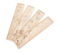 JOINPAYA Stencil Decorativo Motivi Floreali e Tralci di Vite, Modello Riutilizzabile per Pittura a Spruzzo, Stencil per Scrapbooking e Decorazioni Fai da Te su Pareti e Mobili