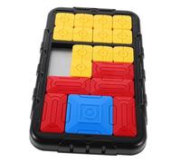 JOINPAYA Strada Di Huarong Apprendimento Precoce Giocattoli Educativi Giocattoli Puzzle Logici Giocattoli Per L'addestramento Pensiero Logico Bomboniere Plastica Black