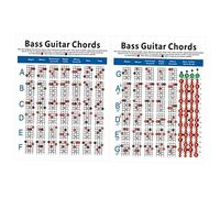 JOINPAYA String Electric Bass Chord Chart Diagramma Di Esercizi Per Chitarra Elettrica Risorsa Per Principianti Accordi Toni Formazioni Chord Maggiori e Minori