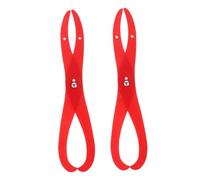 JOINPAYA Strumento di Plastica per Argilla 2 Pezzi Strumento di Misurazione per Sculture in Argilla e Ceramica Rosso 15 CM Accessorio per Forniture Artistiche di Modellazione