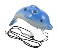 JOINPAYA Strumento Musicale Ocarina in Ceramica A 6 Fori Per Ragazzi E Ragazze Giocattolo Didattico Per Principianti