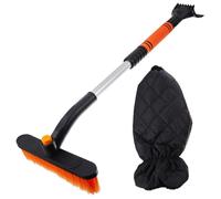 JOINPAYA strumento per la pulizia della neve in spazzaneve strumenti per la rimozione della neve gelo ice scraper pala sgombraneve da parabrezza neve sul parabrezza addominali Black