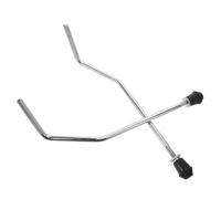JOINPAYA Supporto per Batteria Regolabile 2 Pezzi, Gambe per Grancassa Piedini Antiscivolo, Accessori per Stabilità Strumenti Musicali, Kit Compatto per Musicisti in Tour