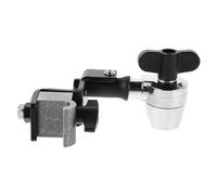 JOINPAYA Supporto Per Cowbell Metallo Con Clip Estensibile Per Batteria Accessorio Per Percussioni Facile Da Trasportare Compatibile Con Vari Di Batteria e Strumenti Musicali Favorisce La
