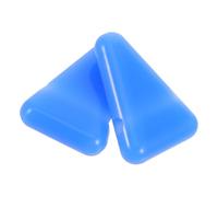 JOINPAYA Supporto per Diapason in Silicone 2 Pezzi, Triangolo Stabilizzatore Portatile Blu, Design Antiscivolo per Attività All'aperto e Viaggi
