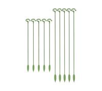 JOINPAYA Supporto per Orchidee a Farfalla 10 Pezzi, Aste di Supporto Fisse per Piante in Vaso Piccole, Pali per Fiori da Giardinaggio Interno, Accessori per Sostegno Piante da Vaso