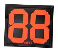 JOINPAYA Tabellone Sostituzione Calcio Manuale per Arbitri Cartellino Doppio Lato Materiale Resistente per Partite Regolamentari