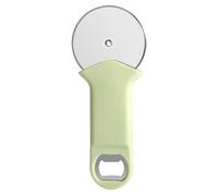 JOINPAYA Tagliapizza Multiuso in Acciaio Inox Apribottiglie Integrato, Rotella per Pizza Resistente Impugnatura Ergonomica, Utensile da Cucina per Pizza Fatta in Casa e Preparazioni