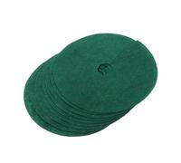 JOINPAYA Tappetino Protettivo per Alberi Non Tessuto Riutilizzabile, Cerchio di Pacciamatura per Radici, Copertura Base Albero Giardino Frutteto Diametro 25 Cm Foro 4 Cm