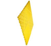 JOINPAYA Tappeto Antiscivolo per Lavaggio Auto in Pp Giallo, Piastrelle Quadrate Modulari Drenaggio, Resistente senza Odore, per Officine e Autolavaggi