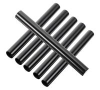 JOINPAYA Tappi Estensori per Penna Manicure 6 Pezzi Neri, Copripenne Protettivi Sigillati per Nail Art, Accessori Leggeri e Pratici per Decorazione e Trasporto Unghie