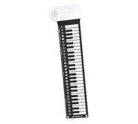 JOINPAYA Tastiera Elettronica Portatile Arrotolabile Tasti Silicone Pianoforte Flessibile Per Principianti e Appassionati Di Musica Facile Da Trasportare e Conservare Adatta Per Adulti