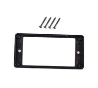 JOINPAYA Telaio Humbucker in Nera per Chitarra Elettrica con Anello e 4 Viti Adatto per Pickup a Doppia Bobina