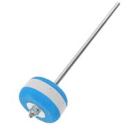 JOINPAYA Testa Martello Pedale Grancassa in Feltro Blu-Bianco Asta Adattabile Accessorio per Pedale Batteria Parte di Ricambio per Musicisti e Performance Professionali