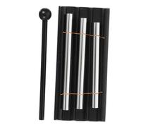 JOINPAYA Tubo Musicale Metallo e Legno Per Meditazione Strumento Percussione Facile Da Usare Con Mazzuolo Per Yoga e Classi Compatto e Leggero