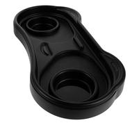 JOINPAYA Vassoio per Passeggino in Plastica con Porta Snack e Porta Bicchieri Vassoio Rimovibile Ampliato con Bordi Antiscivolo Accessorio per Carrozzina Adatto per Uscite e Viaggi con