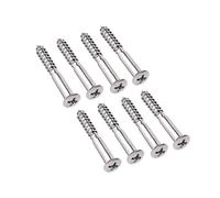 JOINPAYA Viti Di Montaggio in Acciaio Per Manico Chitarra e Basso, Set 16 Pezzi, Viti Per Giunti Manico Basso, Accessori Per Liutai e Chitarristi, Facile Installazione Per Strumenti Elettrici