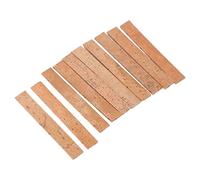 Joint Cork Sheet , Clarinet Joints Corks Easy Cutting Non Slip 10 Pieces Good Texture for Bb Clarinets