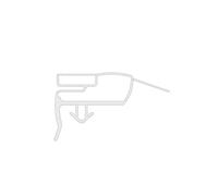 Joint magnetique service blanc pour refrigerateur Ikea 224801686