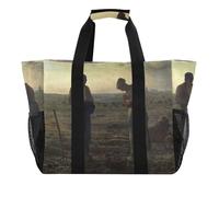 Joitme Angelus Francois Millet Prints Boat Tote Bag Pieghevole Grande Shopping Riutilizzabile Borsa per la spesa Borsa Vacanze Semplice Divertente Spiaggia Palestra Borse da Donna Carino