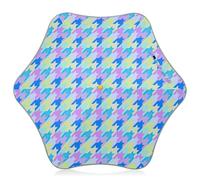 Joitme Ombrelli blu pastello pied per bambini, bambini ombrello ragazze, bambini bastone ombrello upf50