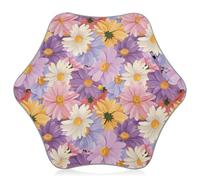 Joitme Ombrelli rosa viola bianco giallo margherite ragazze, sole e pioggia, ombrello bastone bambini Upf50