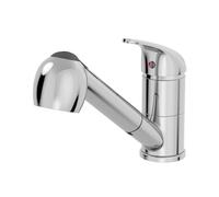 JOJIDE 1Set for Camper Caravan Cromato Miscelatore Rubinetto Estraibile Spray Push Fit 12mm John Guest/Coda di Balena RV Parti e Accessori