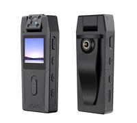 JOJIDE Bodycam, Mini telecamera digitale for il corpo, schermo HD, visione notturna magnetica, piccola telecamera for tata