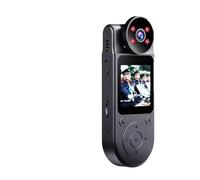 JOJIDE Bodycam, Telecamera portatile con clip posteriore for forze dell'ordine, visione notturna, videocamere sportive DV, body cam, videoregistratore(No WiFi)