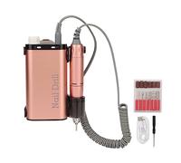 JOJIDE Lima Unghie Elettrico, Trapano for Unghie 30000 RPM, Macchina for Manicure Professionale, Lima for Unghie elettrica Ricaricabile for Uso in Salone, Attrezzatura for Nail Art(Rot)